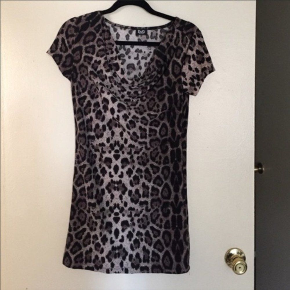 Dolce & Gabbana animal print dress